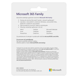 Microsoft 365 Family subscription 1 year for 6 users