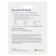 Microsoft 365 Family 1-Year Subscription – 6 Users Microsoft 365 Family 1-year subscription digital product showing Word, Excel, PowerPoint, OneDrive, Teams and Microsoft Defender app icons