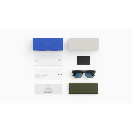 Meta Fury - Dark Amber Lenses, Sandstone, 149-51, smart glasses Meta Fury - Dark Amber Lenses, Sandstone, 149-51, smart glasses
