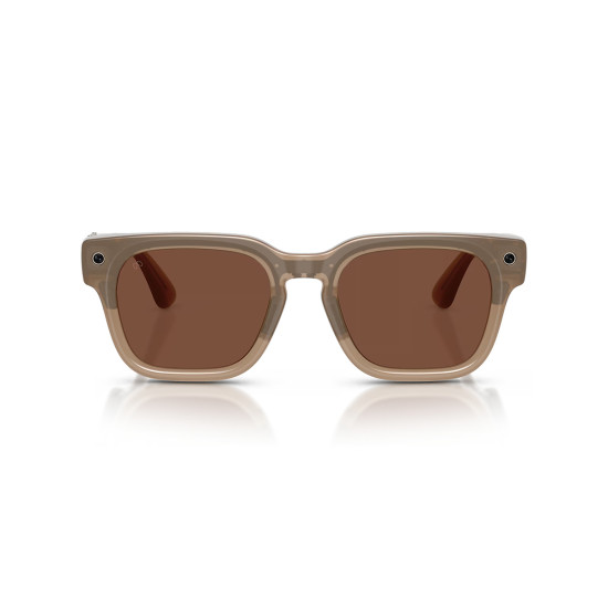 Meta Fury - Dark Amber Lenses, Sandstone, 149-51, smart glasses Meta Fury - Dark Amber Lenses, Sandstone, 149-51, smart glasses