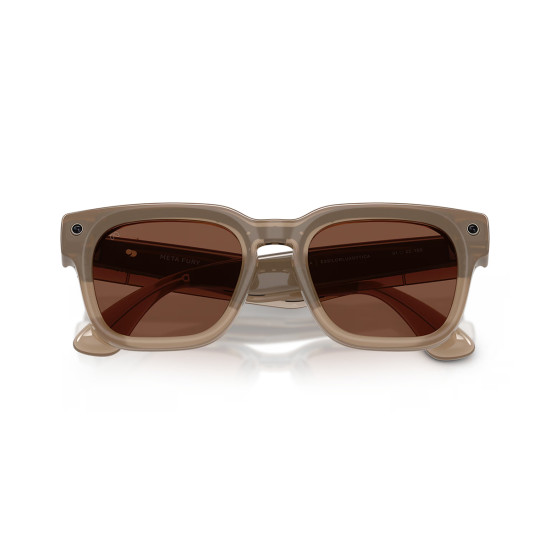 Meta Fury - Dark Amber Lenses, Sandstone, 149-51, smart glasses Meta Fury - Dark Amber Lenses, Sandstone, 149-51, smart glasses