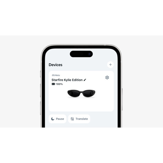 Meta Fury - Polarized Grey Lenses, Classic Black, 149-51, smart glasses Meta Fury - Polarized Grey Lenses, Classic Black, 149-51, smart glasses