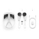 Meta Quest 3 512 GB VR Headset Meta Quest 3 512 GB VR headset in white, front-facing view showing dual lenses and controller-free design