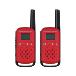MOTOROLA T42 Two-Way Radio – Red