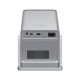 Magcubic X7 portable projector with 1080p native resolution and Android 14, compact black body, front lens view
