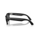 Ray-Ban Meta Wayfarer Gen 2 Matte Black Polar Graphite Ray-Ban Meta Wayfarer Gen 2 smart glasses in matte black with polarized gradient graphite lenses, front three-quarter view