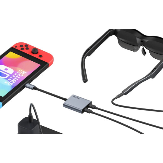 RayNeo USB-C charging adapter for AR glasses RayNeo USB-C charging adapter for AR glasses