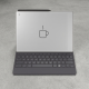reMarkable Paper Pro Type Folio – Basalt Dark Grey reMarkable Paper Pro Type Folio keyboard in Basalt Dark Grey, US layout, magnetically attached to Paper Pro device