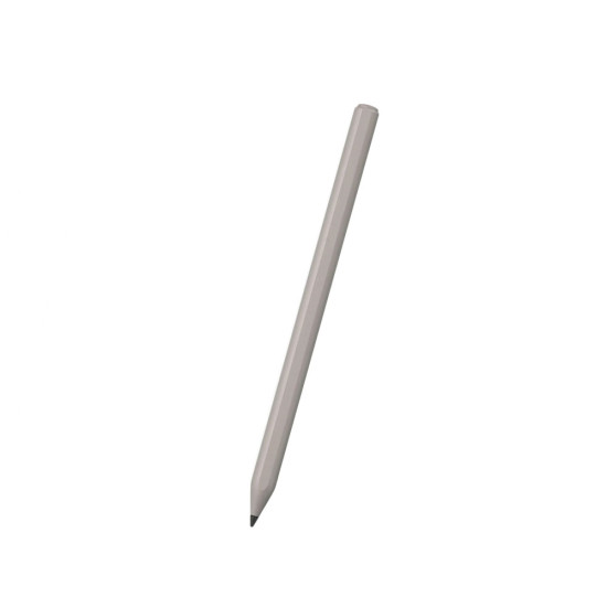 reMarkable Paper Pro Marker stylus in slim profile, magnetically attached to the reMarkable Paper Pro tablet, no cables required