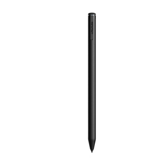 reMarkable 2 Marker Plus stylus pen with built-in eraser, slim ergonomic body in white finish, designed for reMarkable 2