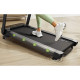 UREVO Foldi 3S Smart Treadmill Black UREVO Foldi 3S Smart Electric Treadmill in black with integrated adjustable work surface for laptop use at home
