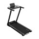 UREVO Foldi 3S Smart Treadmill Black UREVO Foldi 3S Smart Electric Treadmill in black with integrated adjustable work surface for laptop use at home