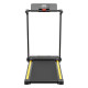 UREVO Foldi Mini Electric Treadmill Black Orange UREVO Foldi Mini electric treadmill in black and orange, compact foldable design shown from front angle