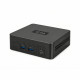 UVI Mini PC R758 Ryzen 7 5800U 16GB 1TB UVI Mini PC R758 compact desktop computer with AMD Ryzen 7 5800U, black casing, small form factor design