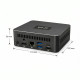 UVI Mini PC R758 Ryzen 7 5800U 16GB 1TB UVI Mini PC R758 compact desktop computer with AMD Ryzen 7 5800U, black casing, small form factor design