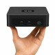 UVI Mini PC R758 Ryzen 7 5800U 16GB 1TB UVI Mini PC R758 compact desktop computer with AMD Ryzen 7 5800U, black casing, small form factor design