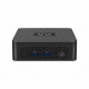 UVI Mini PC R758 Ryzen 7 5800U 16GB 1TB UVI Mini PC R758 compact desktop computer with AMD Ryzen 7 5800U, black casing, small form factor design
