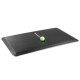 UVI Anti-Fatigue Standing Desk Mat UVI Anti-Fatigue Mat with massage ball on a hard floor in a standing desk workplace setting