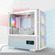 UVI OMEGA NV56F16 gaming desktop PC with mesh front panel, tempered glass side panel, Ryzen 5 7500F and RTX 5060 8GB