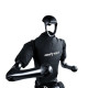 Unitree H1 full-size humanoid robot standing upright, approximately 180 cm tall, designed for research and industrial use