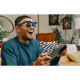 VITURE Luma Pro XR Glasses Size L VITURE Luma Pro XR glasses size L with Sony micro-OLED lenses and slim frame, front three-quarter view