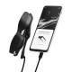 XREAL Beam Pro AR eyeglass adapter in black with 8GB RAM and 256GB storage, compact handheld media device for AR glasses