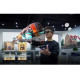 XREAL Air 2 Ultra AR očala s titanskim okvirjem in SONY Micro OLED 1080p zaslonom, pogled s sprednje strani