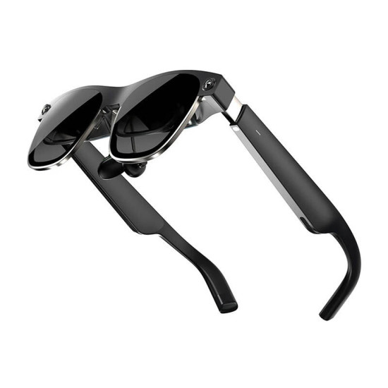 XREAL Air 2 Ultra AR očala s titanskim okvirjem in SONY Micro OLED 1080p zaslonom, pogled s sprednje strani
