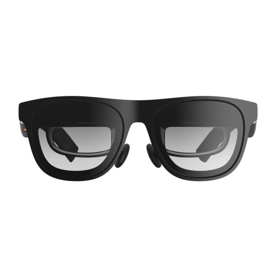 XREAL Air 2 Ultra AR očala s titanskim okvirjem in SONY Micro OLED 1080p zaslonom, pogled s sprednje strani