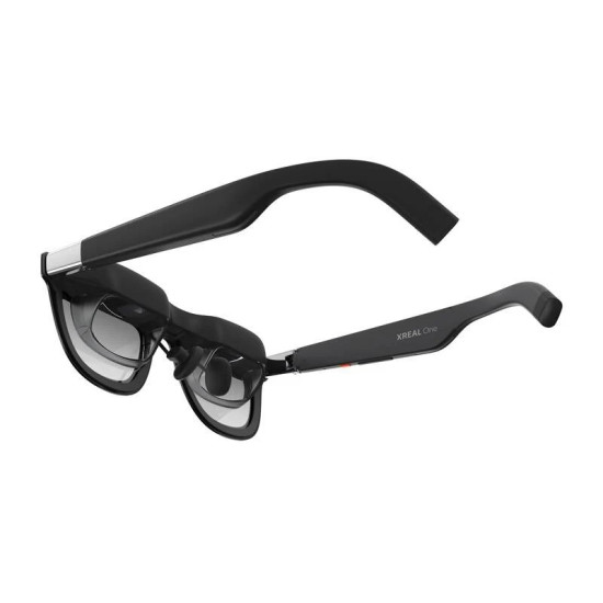 XREAL Air 2 Ultra AR očala s titanskim okvirjem in SONY Micro OLED 1080p zaslonom, pogled s sprednje strani