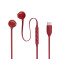 JBL Tune 305C USB-C Red Headphones