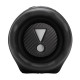 JBL Charge 6 Black Portable Speaker JBL Charge 6 Black portable speaker shown from the front, cylindrical design with black fabric grille and JBL branding