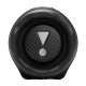 JBL Charge 6 Black Portable Speaker JBL Charge 6 Black portable speaker shown from the front, cylindrical design with black fabric grille and JBL branding