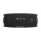 JBL Charge 6 Black Portable Speaker JBL Charge 6 Black portable speaker shown from the front, cylindrical design with black fabric grille and JBL branding