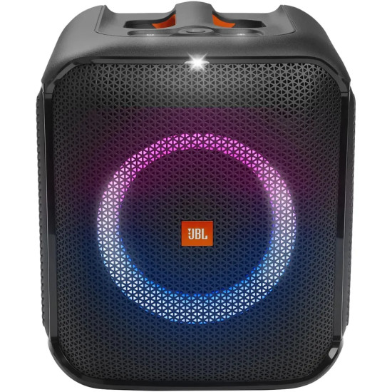 JBL Partybox Encore Essential 2 portable party speaker with dynamic LED light show panel on front