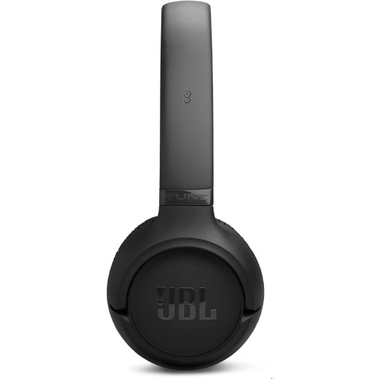 JBL Tune 530BT črne naglavne brezžične slušalke, zložljiva lahka konstrukcija v črni barvi