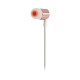 JBL Tune 210 Wired Headphones – Rose Gold JBL Tune 210 wired in-ear headphones in rose gold metallic finish with single-button remote and microphone on cable