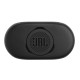 JBL Quantum TWS Black truly wireless headphones with USB-C charging case and dongle, shown in black finish