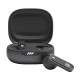 JBL Live Flex TWS Black true wireless earbuds with charging case, shown in black with IP54 rating and compact in-ear design