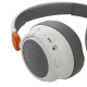 JBL JR460NC wireless on-ear headphones in white, designed for children, with padded earcups and adjustable headband