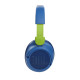 JBL JR460NC Blue over-ear wireless kids' headphones with foldable design and adjustable headband