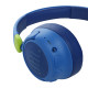 JBL JR460NC Blue over-ear wireless kids' headphones with foldable design and adjustable headband