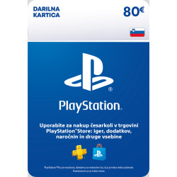 Sony PlayStation Network Card 80 EUR (SI) PSN SLOVENIA