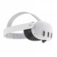 Meta Quest 3 512 GB VR Headset Meta Quest 3 512 GB VR headset in white, front-facing view showing dual lenses and controller-free design