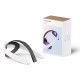 Meta Quest 3 / 3S Elite Strap White Meta Quest 3 and Quest 3S Elite Strap in white with dial adjustment wheel and flexible silicone rear head cradle