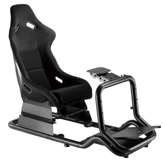 UVI Racing Seat PRO V2 Simulator Chair UVI Racing Seat PRO V2 racing simulator seat with steel frame, fully adjustable, compatible with gaming steering wheels and pedals