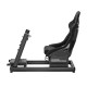 UVI Racing SIM Extreme Sim Racing Cockpit UVI Racing SIM Extreme racing simulator with aluminium frame, adjustable fiberglass seat, and tiltable steering wheel and pedal panels