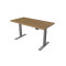 UVI Desk frame Grey and table top Natural Oak 139 x 68 x 3,8 cm