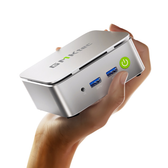 GMKtec G10 Mini PC Ryzen 5 3500U 16GB 512GB W11P GMKtec G10 Mini PC compact desktop with AMD Ryzen 5 3500U, 16GB DDR4 RAM and 512GB SSD, small form factor design