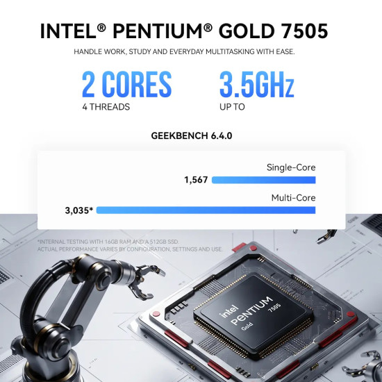 Mini PC GMKtec G3 Ultra Intel Pentium 7505 16GB RAM + 512GB SSD WIN 11 Pro Mini PC GMKtec G3 Ultra Intel Pentium 7505 16GB RAM + 512GB SSD WIN 11 Pro